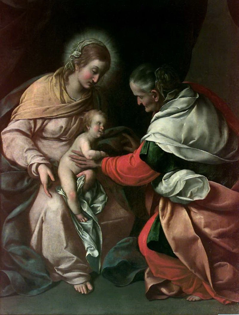 Sant'Anna con la Madonna e Gesù Bambino